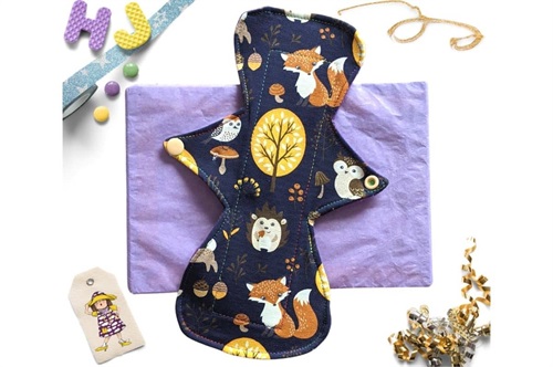 Click to order  10 inch Cloth Pad Forest Animals now